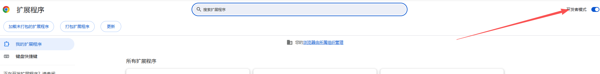 启用开发者模式